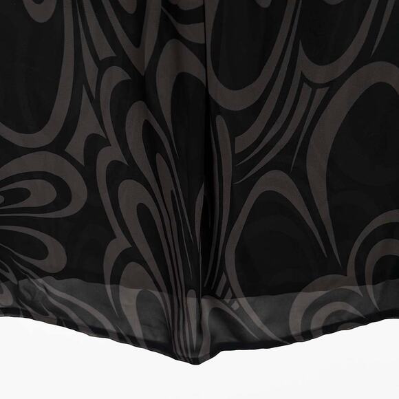 ELLE Sheer Abstract Floral Top Size Small - Picture 8 of 10